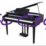 پیانو مدل آرتیسا مشکی AG28F